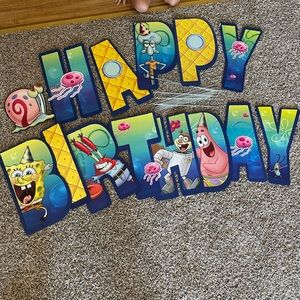 spongebob party supplies
